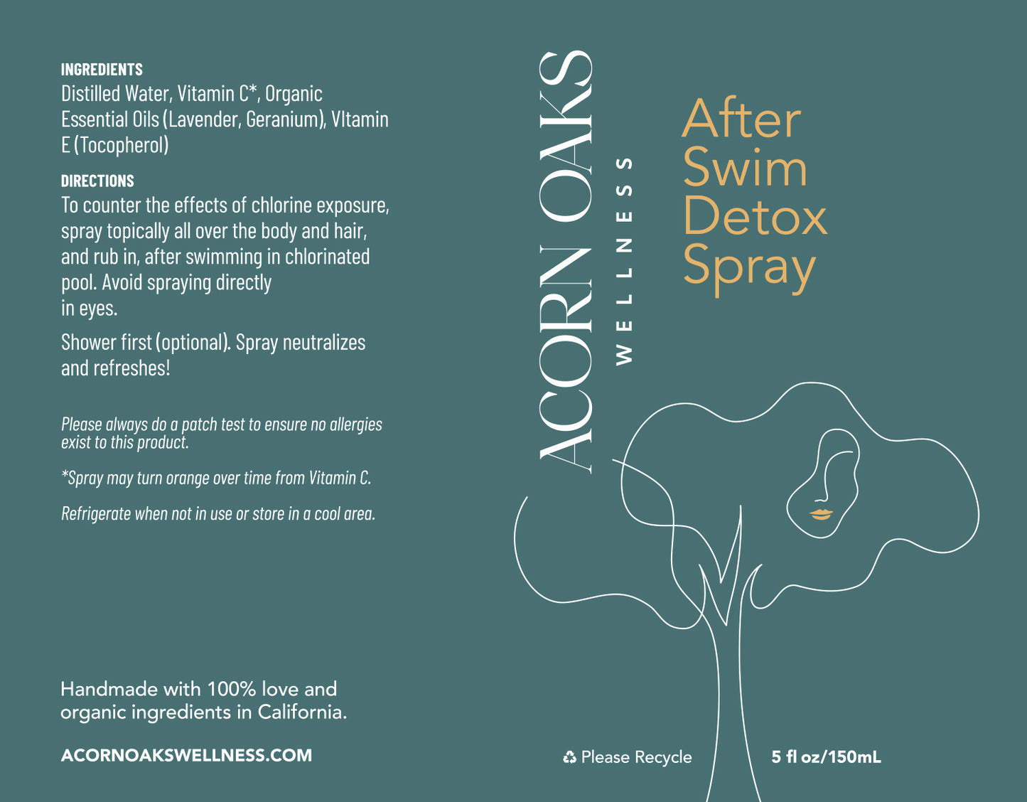 After Swim Detox Spray